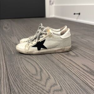 Golden Goose Black Star Shoes